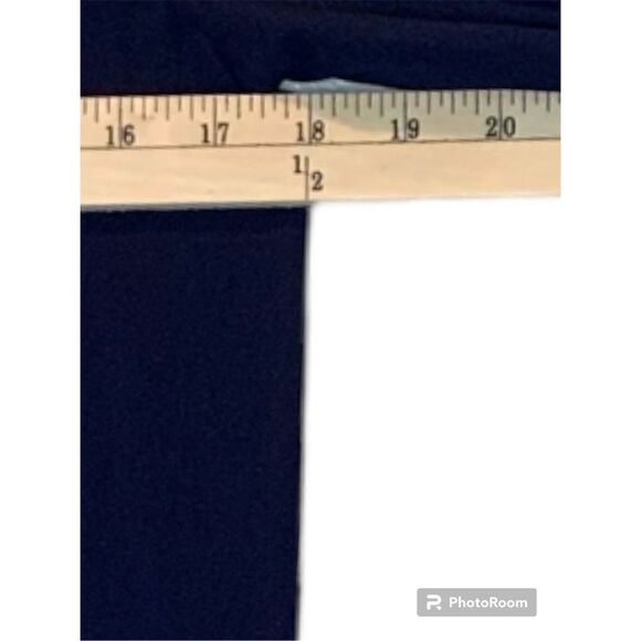Lulus Shifting Dears Navy Blue Long Sleeve Mini Shift Dress Size Medium - Picture 6 of 7